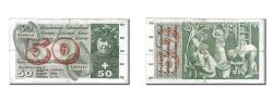World Coins - Banknote, Switzerland, 50 Franken, 1957, 1957-10-04, EF(40-45)