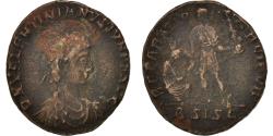Ancient Coins - Coin, Valentinian II, Follis, 378-383, Siscia, , Copper, RIC:IX 26b2