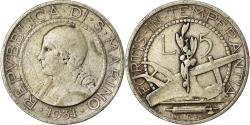World Coins - Coin, San Marino, 5 Lire, 1931, Rome, , Silver, KM:9