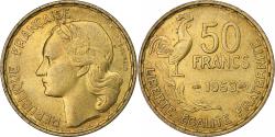 World Coins - France, 50 Francs, Guiraud, 1953, Paris, Aluminum-Bronze, , KM:918.1