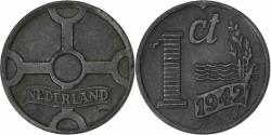 World Coins - Netherlands, Wilhelmina I, Cent, 1942, Zinc, , KM:170
