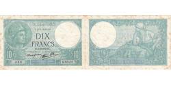 World Coins - France, 10 Francs, Minerve, 1941, Q.85131, EF(40-45), Fayette:7.30, KM:84