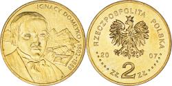 World Coins - Coin, Poland, 2 Zlote, 2007, Warsaw, Ignacy Domeyko, , Brass, KM:590