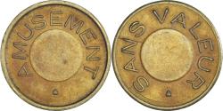 World Coins - France, Token, Amusement, Sans valeur, Leasure, Jeu, , Brass