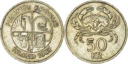 World Coins - Coin, Iceland, 50 Kronur, 1987