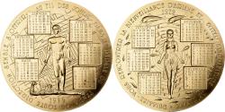 World Coins - France, Medal, Calendrier, Nouvelle Année, Ariane-Thésée, 1979, Bronze
