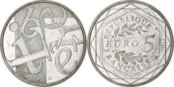 World Coins - France, 5 Euros, 2013, Liberté, , Silver, Gadoury:EU647