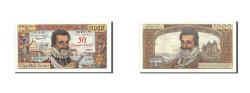 World Coins - Banknote, France, 50 Nouveaux Francs on 5000 Francs, 1955-1959 Overprinted with