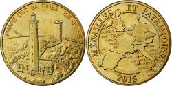 World Coins - France, Token, Phare des Baleines, Ile de Ré, Copper-nickel Aluminium