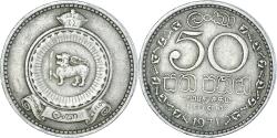 World Coins - Coin, Ceylon, 50 Cents, 1971