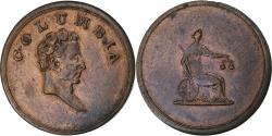 World Coins - United Kingdom, Farthing, Columbia, 1820-1830, Copper,