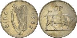 World Coins - Coin, IRELAND REPUBLIC, 5 Pence, 1982