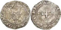 World Coins - Coin, France, Charles VI, Florette, Tournai, , Billon, Duplessy:387A