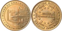 World Coins - France, Token, Touristic token, Arromanches - Musée du Débarquement n°1, Arts