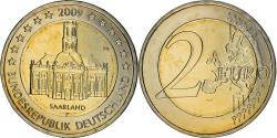 World Coins - GERMANY - FEDERAL REPUBLIC, 2 Euro, Saarland, 2009, Stuttgart,