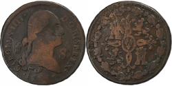 World Coins - Spain, Charles IV, 8 Maravedis, 1794, Segovia, Copper,