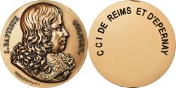 World Coins - France, Medal, Colbert, Chambre de Commerce de Reims-Epernay, Depaulis,