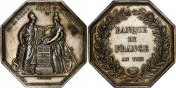 World Coins - France, Token, Banque de France, An VIII, Silver, Dumarest,