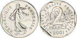 World Coins - Coin, France, Semeuse, 2 Francs, 2001, Paris, BU, , Nickel, KM:942.1