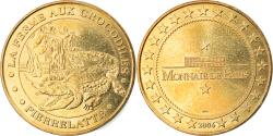 World Coins - France, Token, Touristic token, Pierrelatte - Ferme aux crocodiles n° 4, Arts &