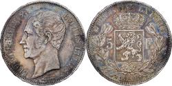 World Coins - Belgium, Leopold I, 5 Francs, 5 Frank, 1852, Bruxelles, Silver, , KM:17