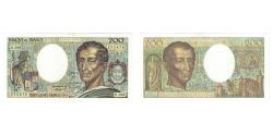 World Coins - France, 200 Francs, Montesquieu, 1984, U.026 275876, AU(55-58), Fayette:70.4