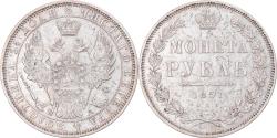 World Coins - Coin, Russia, Nicholas I, Rouble, 1851, St. Petersburg, , Silver