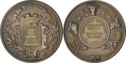 World Coins - France, Medal, Concours, Race Bovine Normande, Caen, Agriculture, 1906
