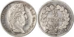 World Coins - Coin, France, Louis-Philippe, 1/4 Franc, 1839, Paris, , Silver