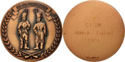 World Coins - Finland, Medal, Savon Prikaati, Mikkeli, 1978, , Copper