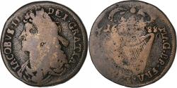 World Coins - United Kingdom, Token, Jacques II, 1688, Bronze,