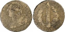 World Coins - France, Louis XVI, 2 sols François, 1792 / AN 4, Paris, Bell metal