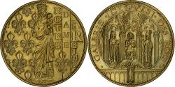 World Coins - France, Token, Reims - Cathédrale Notre-Dame - Galerie Clovis, Copper-nickel