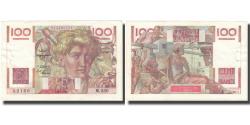 World Coins - France, 100 Francs, Jeune Paysan, 1948, 1948-04-29, AU(55-58), Fayette:28.18