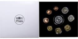 World Coins - France, Coffret 1c. à 10€, Proof, 2015, MDP,