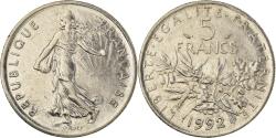 World Coins - Coin, France, Semeuse, 5 Francs, 1992, Paris, , Nickel Clad