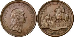 World Coins - France, Medal, Louis XIV, Politics, Society, War, , Copper, Divo:33