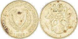 World Coins - Coin, Cyprus, 10 Cents, 1985