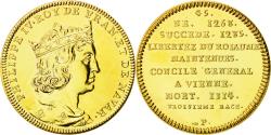 World Coins - France, Medal, Les Rois de France, Philippe IV, , Copper-Nickel Gilt