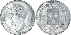 World Coins - Coin, France, Charles X, 5 Francs, 1827, Rouen, , Silver, KM:728.2