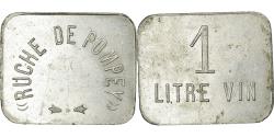 World Coins - Coin, France, Ruche de Pompey, Pompey, 1 Litre, , Aluminium