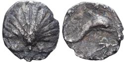 Ancient Coins - Calabria, Litra, ca. 280-228 BC, Tarentum, Bronze, , HN Italy:979