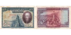 World Coins - Spain, 25 Pesetas, 1928-08-15, VF(30-35)