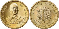 World Coins - France, Medal, Charles De Gaulle, 1988, Bronze Florentin,