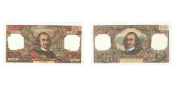World Coins - France, 100 Francs, Corneille, 1970, V.479, AU(50-53), Fayette:65.31, KM:149c