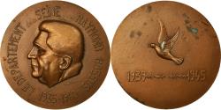 World Coins - France, Medal, Le Département de la Seine à Raymond Bossus, 1960, Mercier