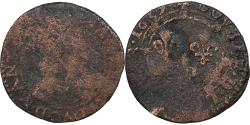 World Coins - Principality of Arches-Charleville, Charles II of Gonzague, Double Tournois,1639
