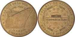 World Coins - France, Token, Touristic token, Cherbourg - Cité de la Mer - Le Queen Mary