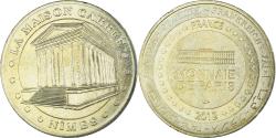 World Coins - France, Token, Touristic token, Nimes - La Maison Carrée, Arts & Culture, 2012