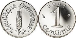 World Coins - Coin, France, Épi, Centime, 2001, Paris, Proof, , Stainless Steel
